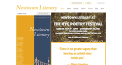 Desktop Screenshot of newtownliterary.org